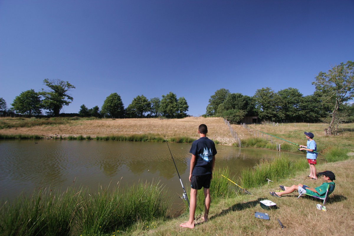 Gite de peche en Vendee sur étang privé