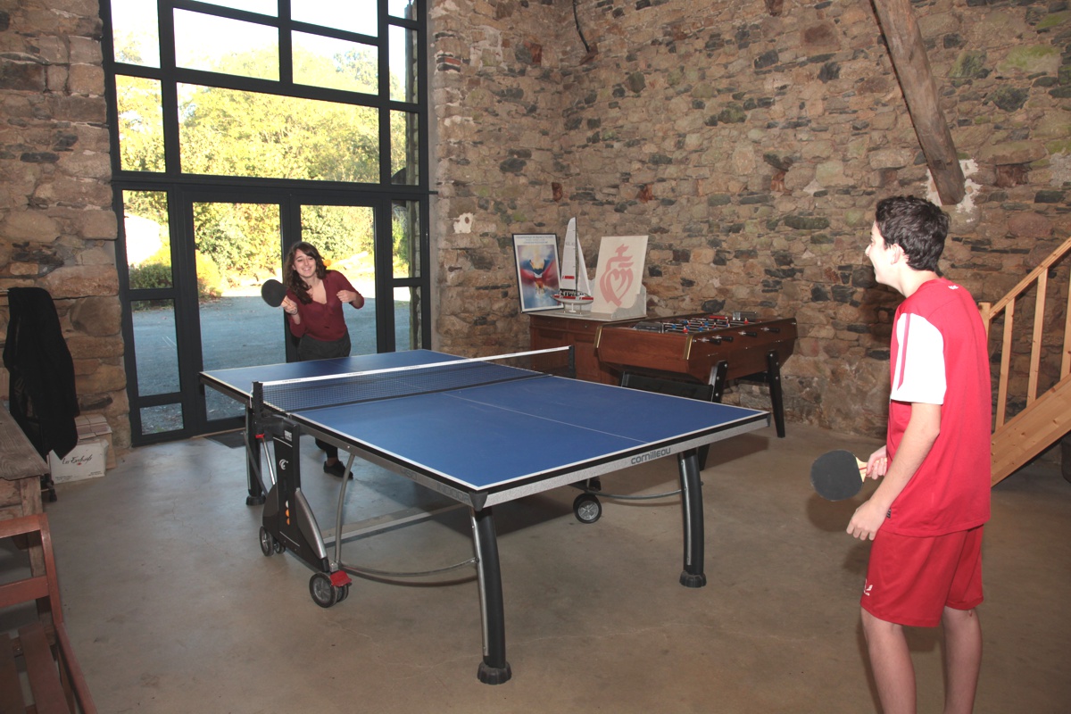 Gite avec table de ping pong en Vendée